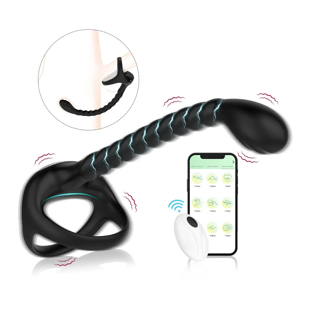 APP Remote Control Dildo Vibrator with Precision Delay Waterproof & USB Rechargeable for Men and Women
