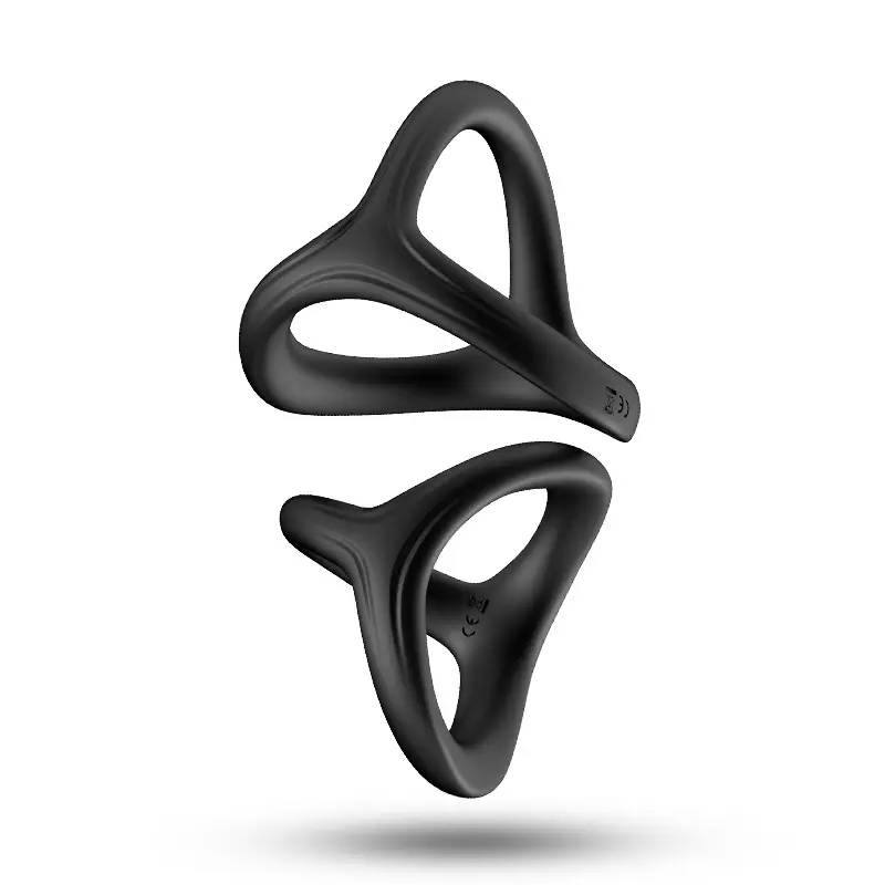 Silicone Waterproof Cock Ring with Locking Mechanism Fine Adjustment & Manual Delay for Adult Use