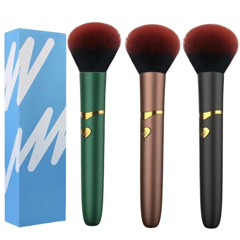 Cheap Price Mini Bullet Vibrating Makeup Brush USB Rechargeable Waterproof 10 Frequencies Massage AV Stick
