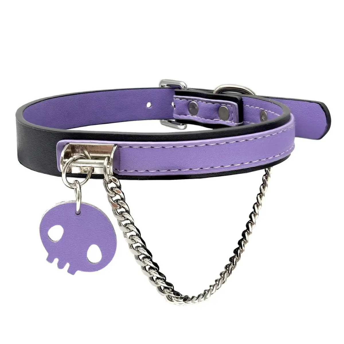 Leather Spiked Choker Punk Collar Women Men Chains Chocker Chunky Necklace Goth Jewelry Metal Gothic Emo Accessories