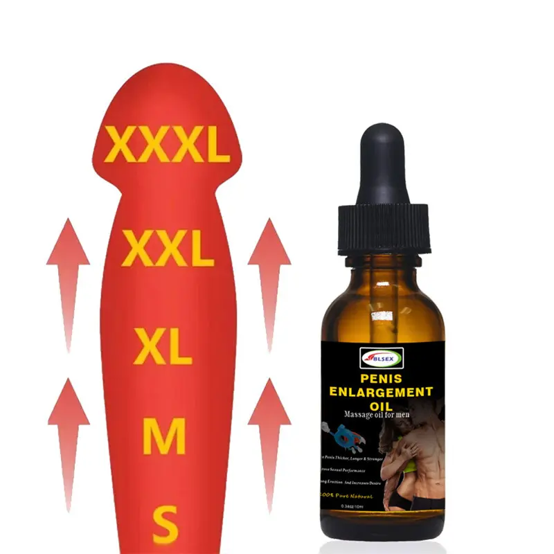 Blsex Sex Power Oil for Men Enlargement Pennis Enlargement Oil 10ml Enlarge Oil Xxxl