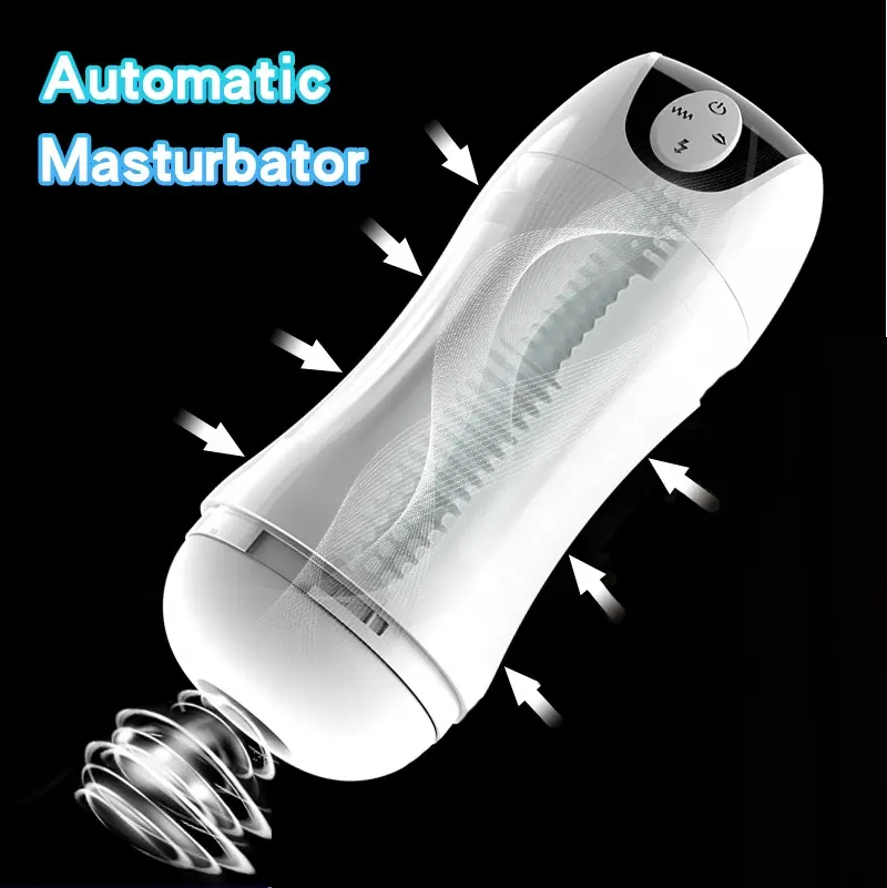 Electric Male Stroker Automatic Sucking Masturbator with Sounds Man Masturbation Sleeve Product