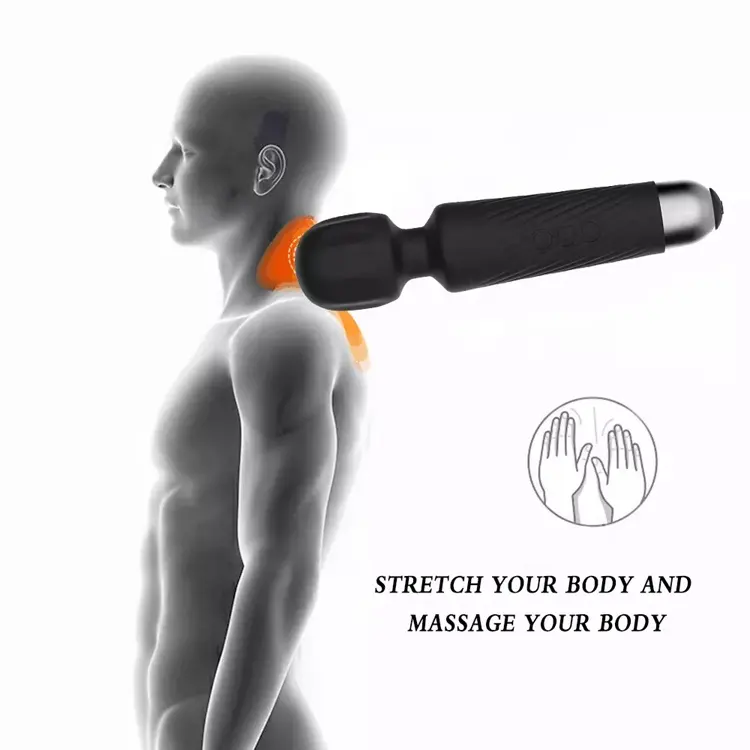 Hot Most Popular Sex Toys Women Toy Super Powerful Back and Neck Wand Massager Vibrator