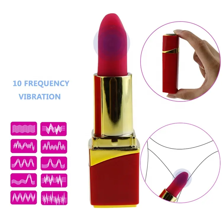 Portable New Sex Toys Lipstick Mini Bullet Vibrator G-spot Massager, Rechargeable Lipstick Vibrator Sex Toy for Female