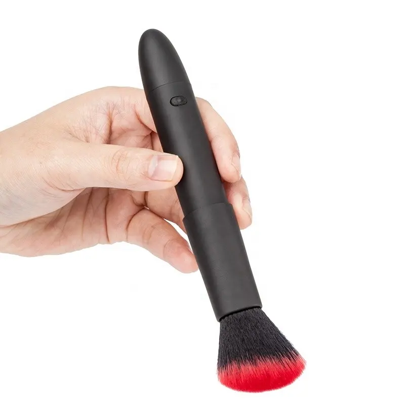 USB Rechargeable 10 Speeds Women Cosmetic Brush Vibrator Electric Novelty Sex Toy for Lady Makeup Brush Vibrator