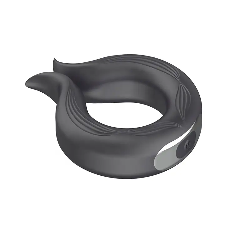 Strong Vibrating Penis Cock Ring Men Delay Ejaculation Keep Erection Sex Toys for Couples with 10 Modes Vibrator Vibration