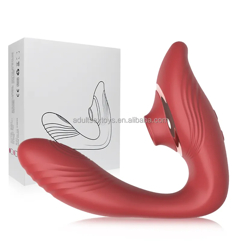 Real Tapping Clitoral Sucking Vibrator Wearable Dildos for Clitoris G-Spot Stimulation Couple Sex Toys for Women