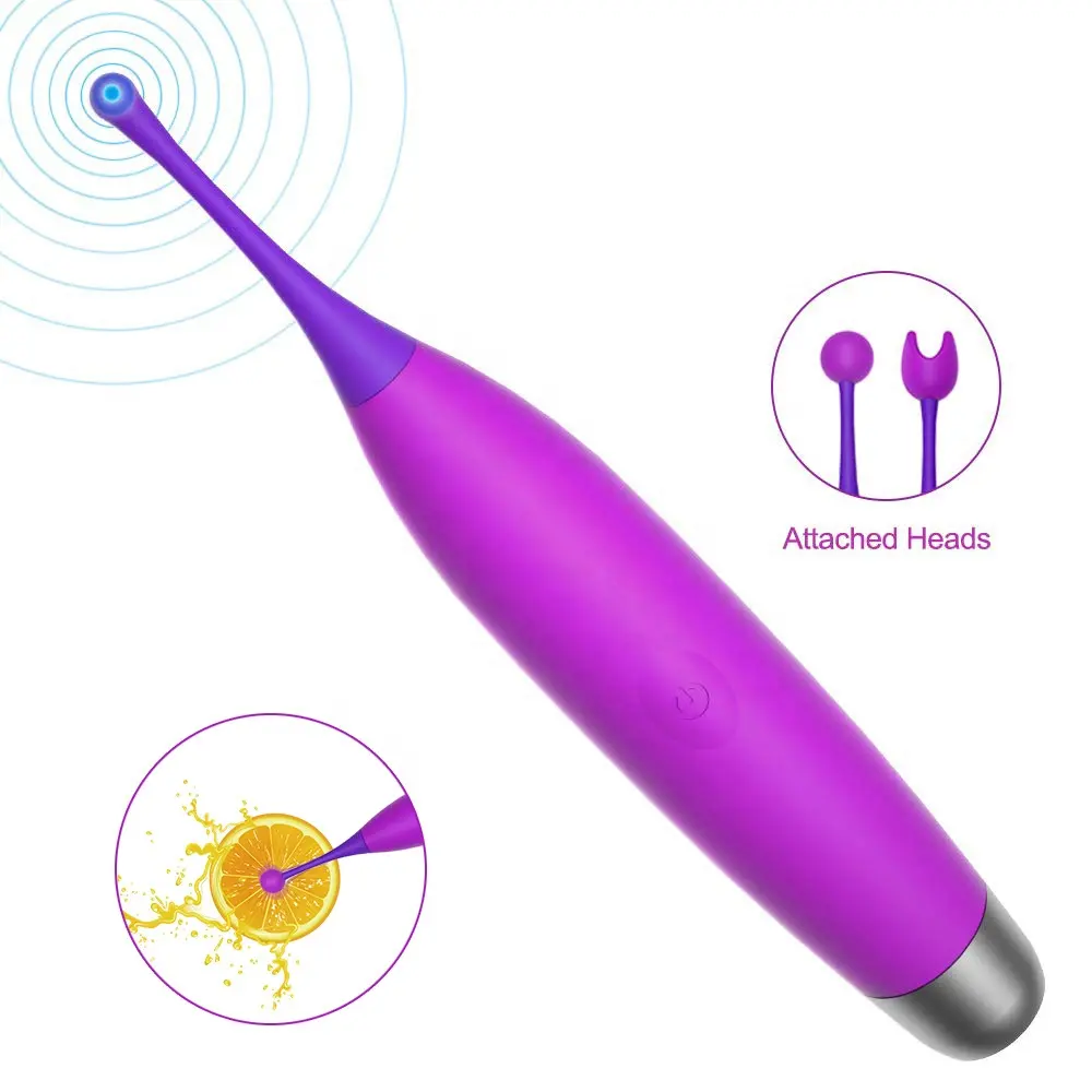 Silicone High-Frequency G-Spot Clitoris Vibrator Quick Orgasm Massager for Women Clitoral Vaginal Nipple Stimulator