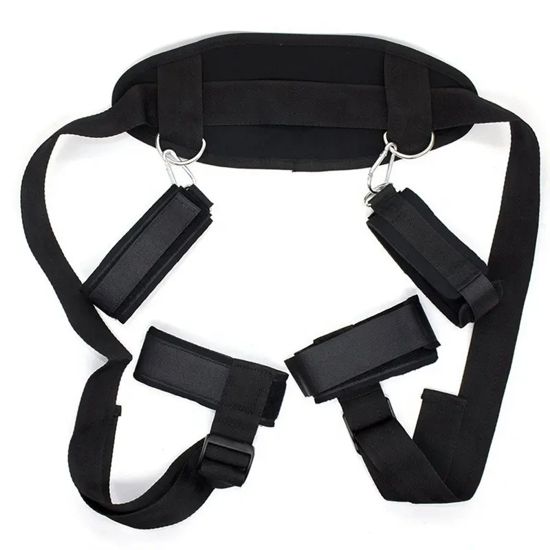 Adjustable Lashing Strap Set for Activities in Bed,Very Pasional Flirting Toy Sm Bondage for Couple Games