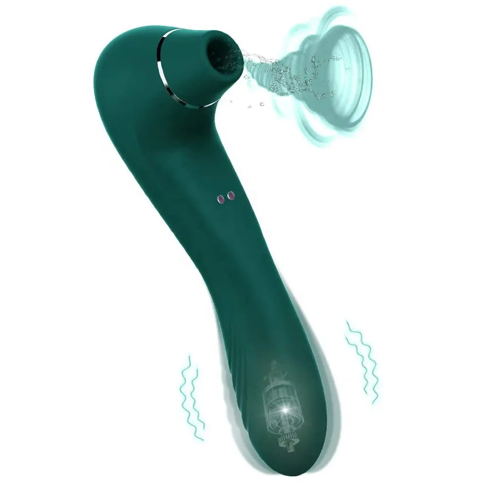 Factory Pro 2  Personal Massager Wand 10 Vibration & Suction Patterns Clit Sucking G Spot Vibrators for Women Sex Toy