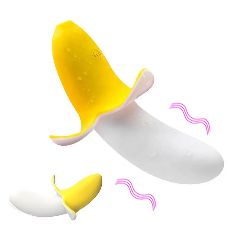 Satisfiable Soft Silicone Fruit Sex Toys for Woman Clitoral Stimulation Dildo G Spot Banana Vibrator