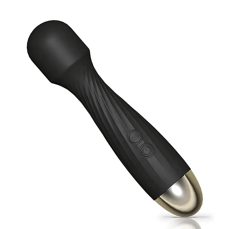 Handheld Rechargeable Electric Wand Massager for Women Personal Body Relaxation on Back and Neck Muscle Pain Relief