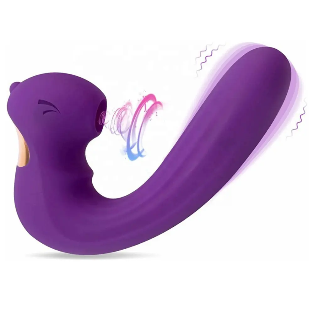 Squirrel Vibrator 2 Upgraded 5 Sucking & 10 Vibration Modes Squirrel Sex Toy 2 in 1 Clitoris G Spot Stimulator Squirrel Vibrator