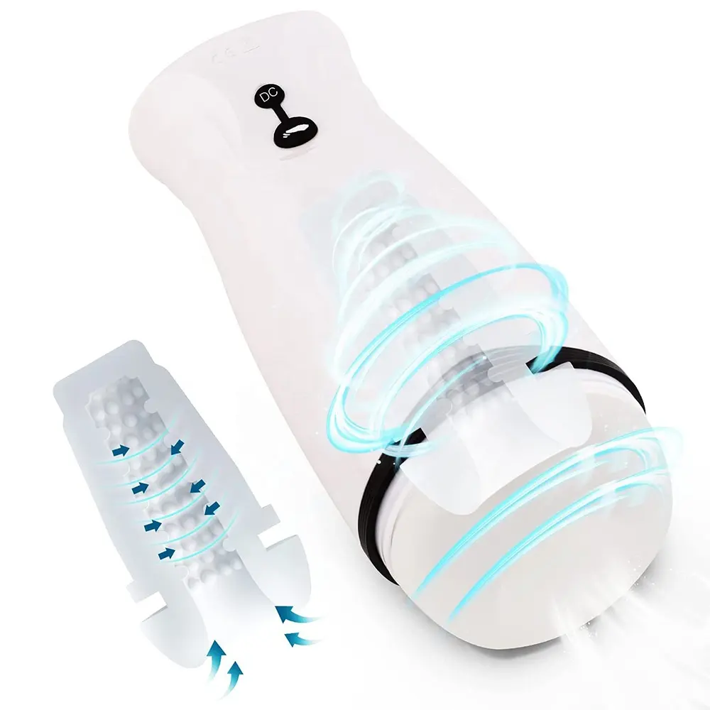 Automatic Male Masturbation Realistic Textured Cup with Outbreak Mode Electric Male Masturbator for Man