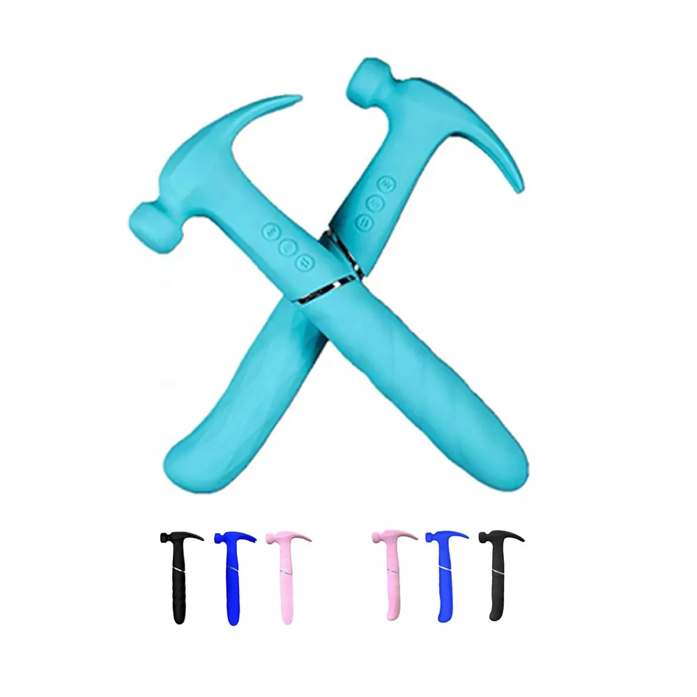 Love Vibrating Hammer Dildo,The 3 Speeds 21 Vibration Modes Hammer Vibrator for Women