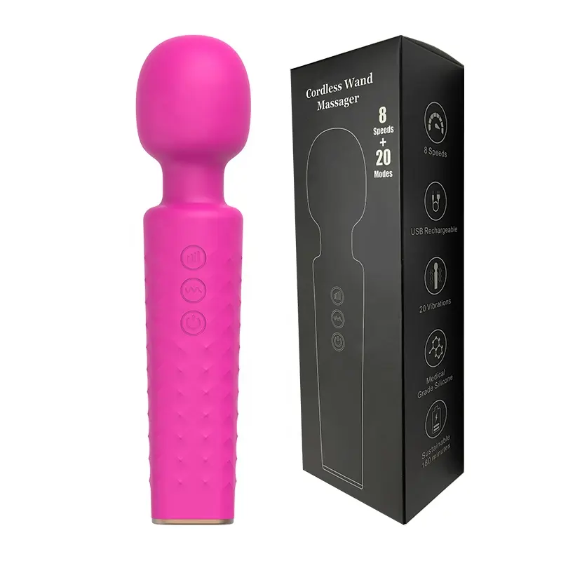 Original Factory Wireless Arm Leg Back Massager Portable Wand Vibrator for Body Pain Relief Other Massage Products for Women