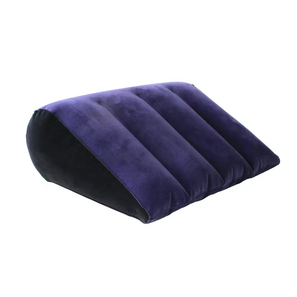 Hot Sale Inflatable Adult Sex Pillow Wedge Triangle Cushion Sex Positioning Pillows for Couples