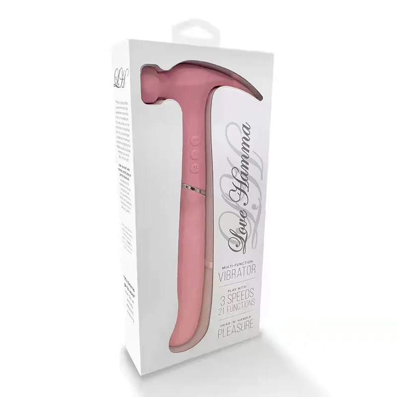 Good Quality 3 Speeds 21 Vibrations Hammer Sex Toy Women Love Sweet Dildo the Hammer Vibrator