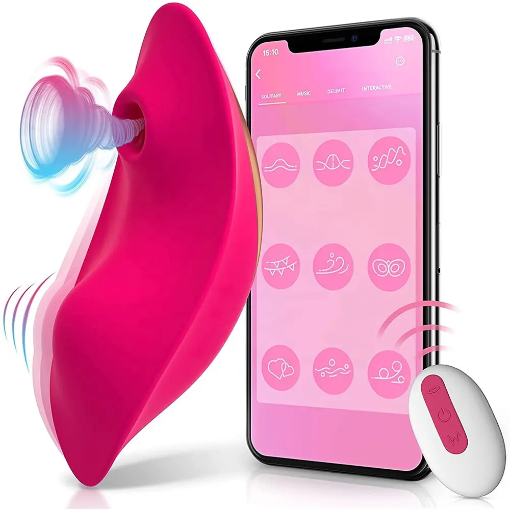 App Remote Control 9-Speed Vibrating Panties USB Charging G-Spot Stimulator Clitoris Panty Vibrator Sex Toys