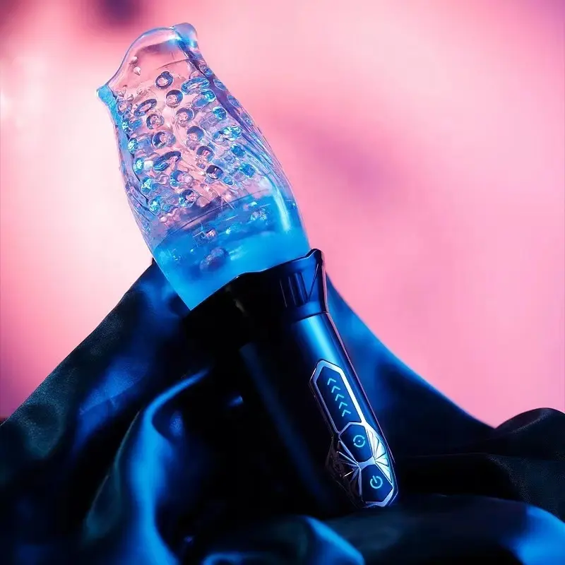 Trend 3000 Sex Toy Second Generation Rotating Male Rose Vibrator Spinning Male Masturbators for Man