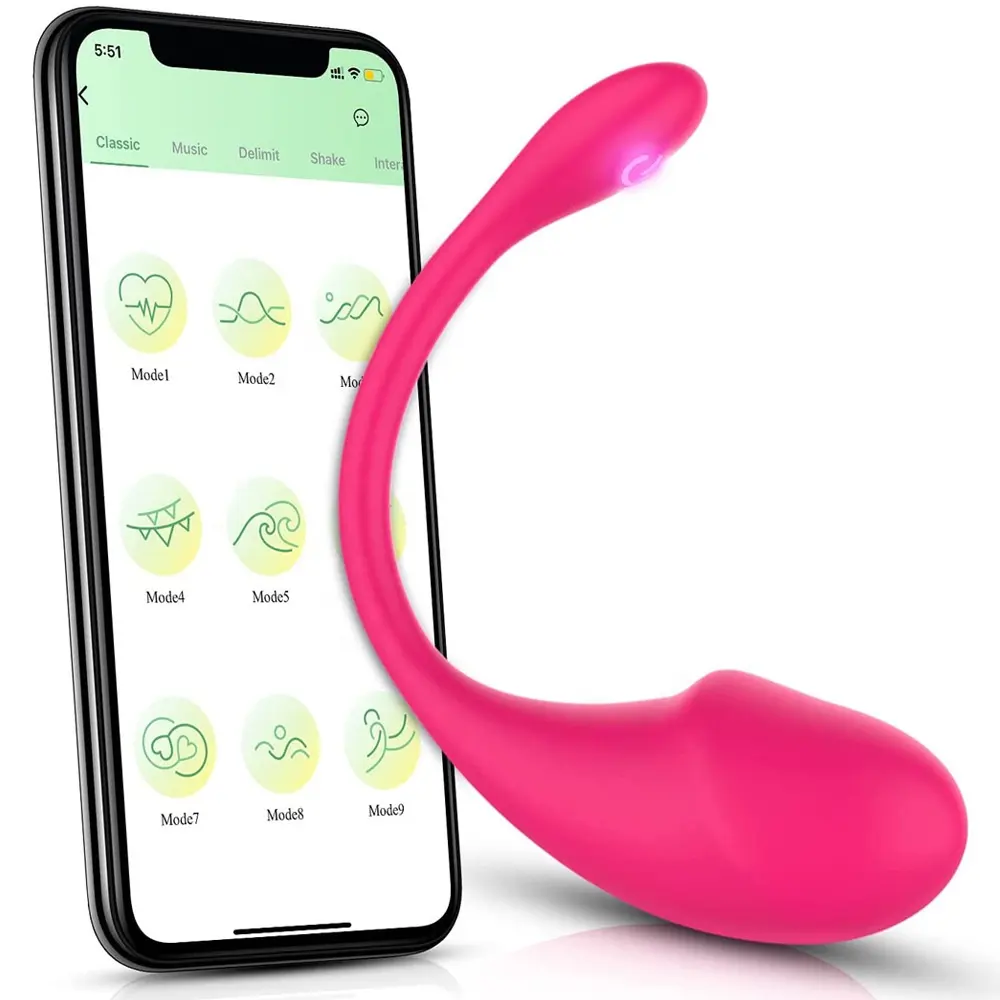 APP Remote Control G-spot Vibrator Long Distance Wearable Panty Couple Vibration Ball Rechargeable Adult Sex Toys for Women