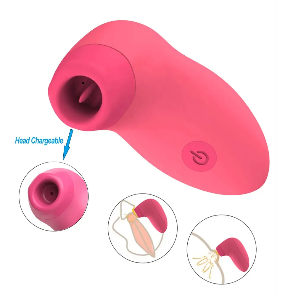 AAA Battery Powered 2-in-1 Sex Toy for Women 7 Vibration Modes Nipple Clit Sucker Vibrator with Changeable Head