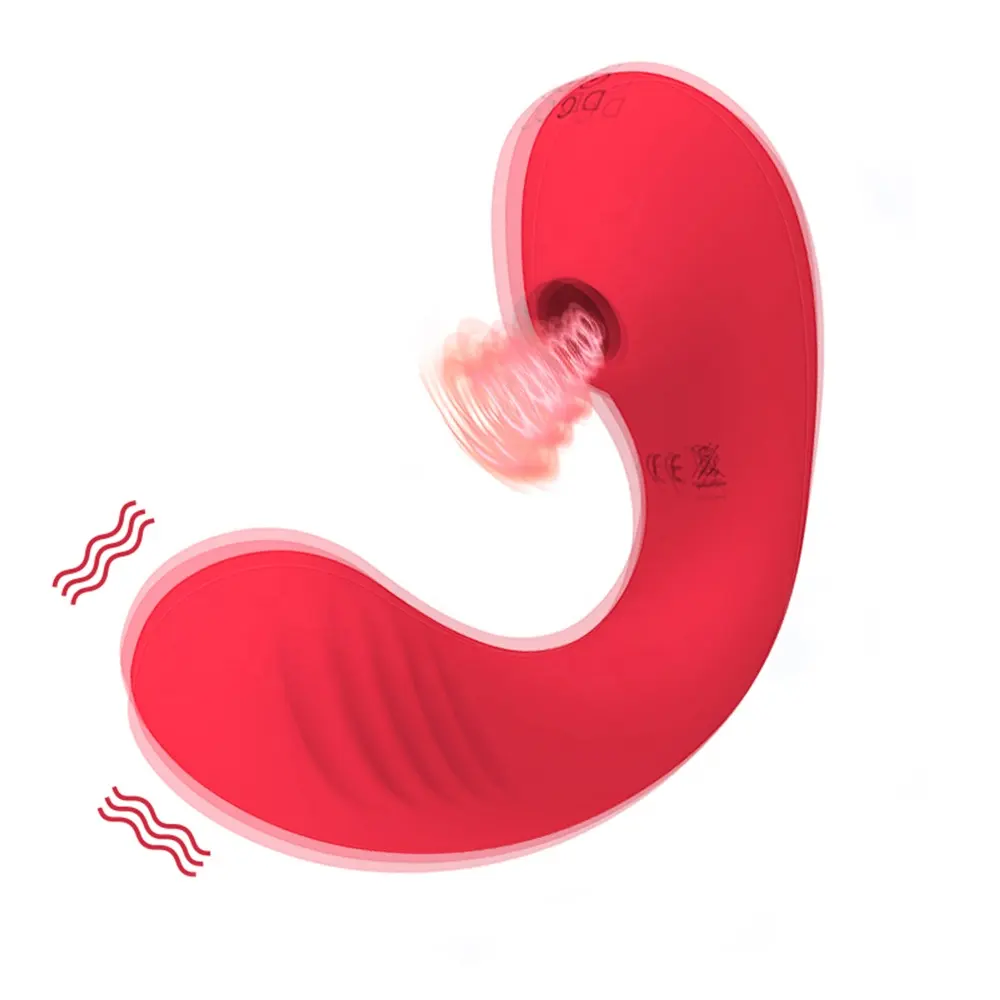 Original Factory's 2-in-1 G Spot Clitoral Sucking Vibrator Flexible Women's Vaginal Clitoris Stimulator Sex Toys Vendor