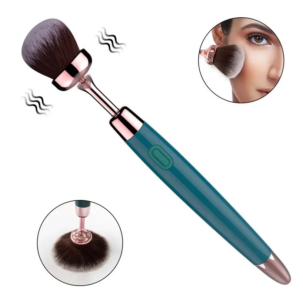 New Rechargeable Women Toys Makeup Pen 10 Modes Vibrating Makeup Brush Vibrator