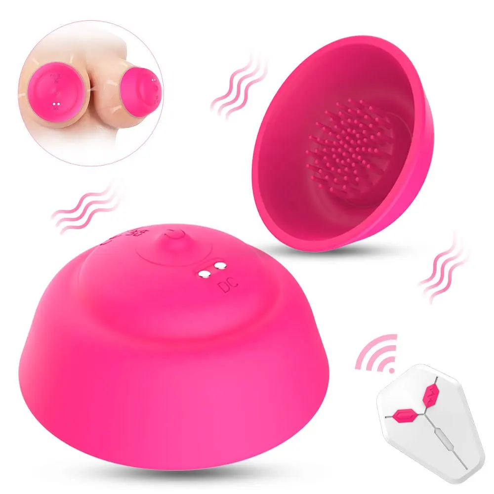 Remote Control Big Cups Electric Automatic Nipple Breast Massager Vibrator Rechargeable Women Breast Massagers