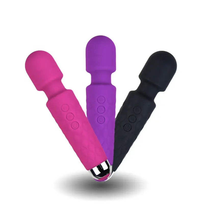 8 Speeds 20 Patterns Strong Vibrator Massager for Women Mini Personal Wand Massager Personal Massager Sex Toys