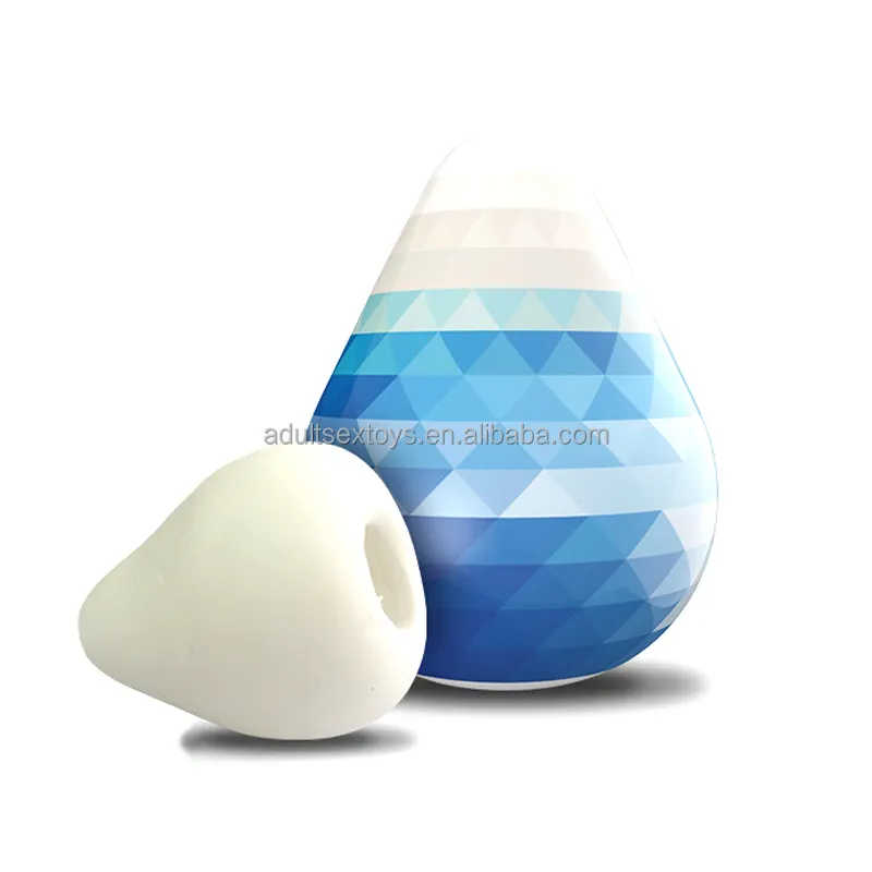 Portable and Reusable Pocket Pussy Men Masturbation Egg Soft Stretchy Male Egg Masturbators Cup