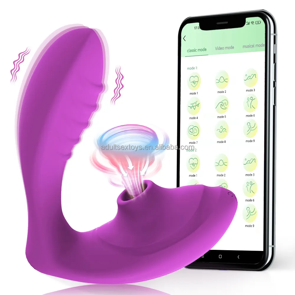Best Seller Clitoral Sucking Vibrator App Controlled Sex Toy Female Vibrator Vibradores Para Mujer