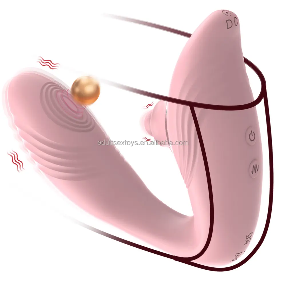 New Design Juguetes Sexuales Double Patting Vibrator for Couples G-Spot Clitoral Stimulation Tapping Sex Toy for Women