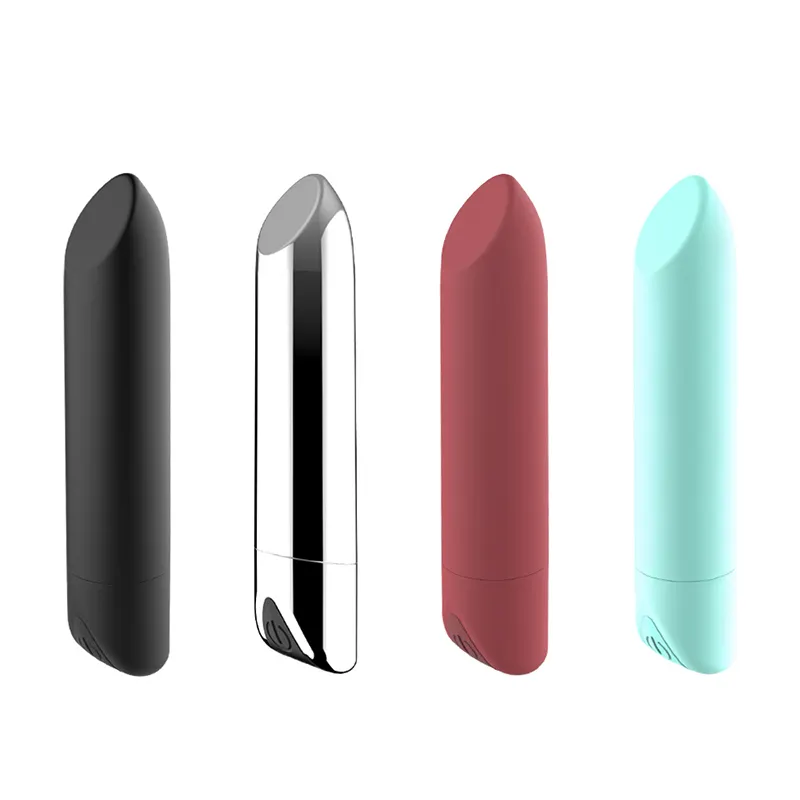 Rechargeable Angled Tip Lipstick Bullets Vibes Luxury Vibrating Bullet Sex Toy Women Bullet Vibrator