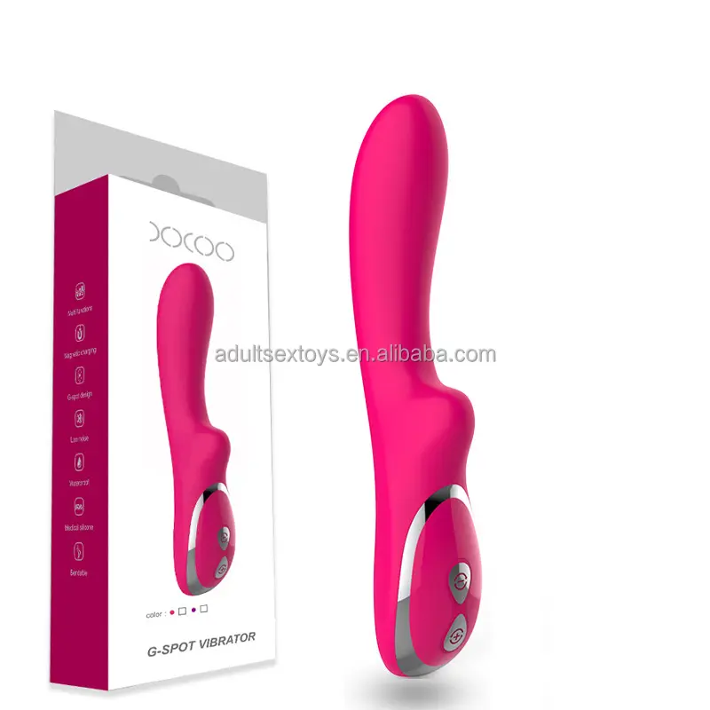 High Quality Wand Vibrator 10 Speeds Silicone Vibrating Stick Classic G Spot Vibrator Women Adult Toys