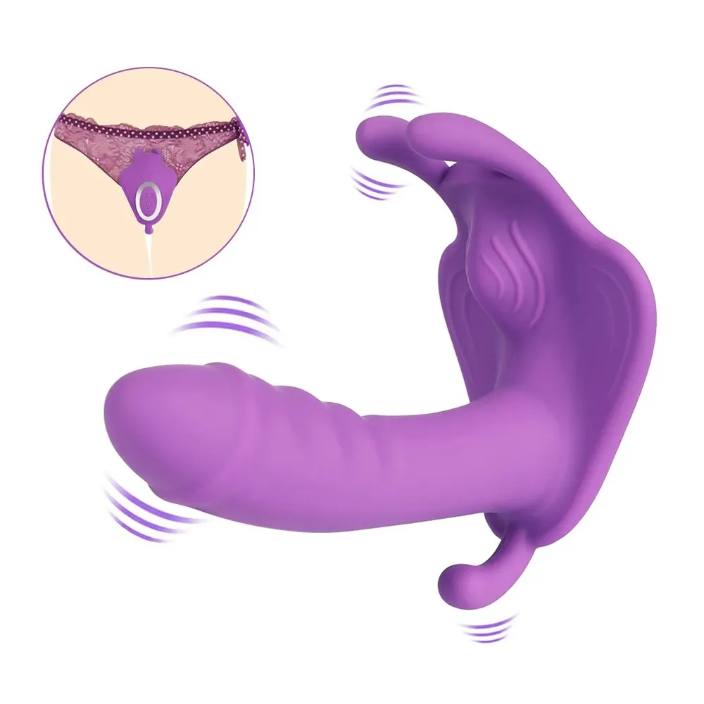 Best Seller App Controlled Butterfly Panty Vibrator 10 Mode USB Powered Dildo Sex Toys for Women