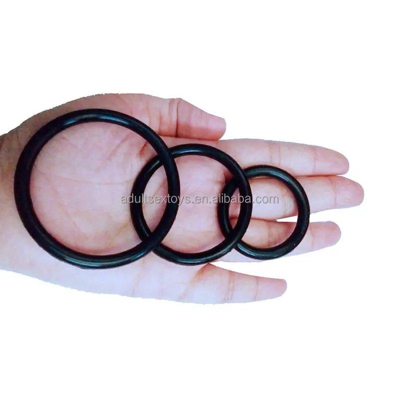 Discreet Packaging 3 Pcs/Set Silicone Cock Rings Male Delay Ejaculation Juguetes Sexuales Penis Rings