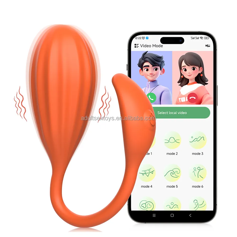 Long Distance APP Controlled Silicone Mini Panty Vibrator Safe Kegel Ball Egg Vibrator for Women Couples Vagina G-Spot Anal