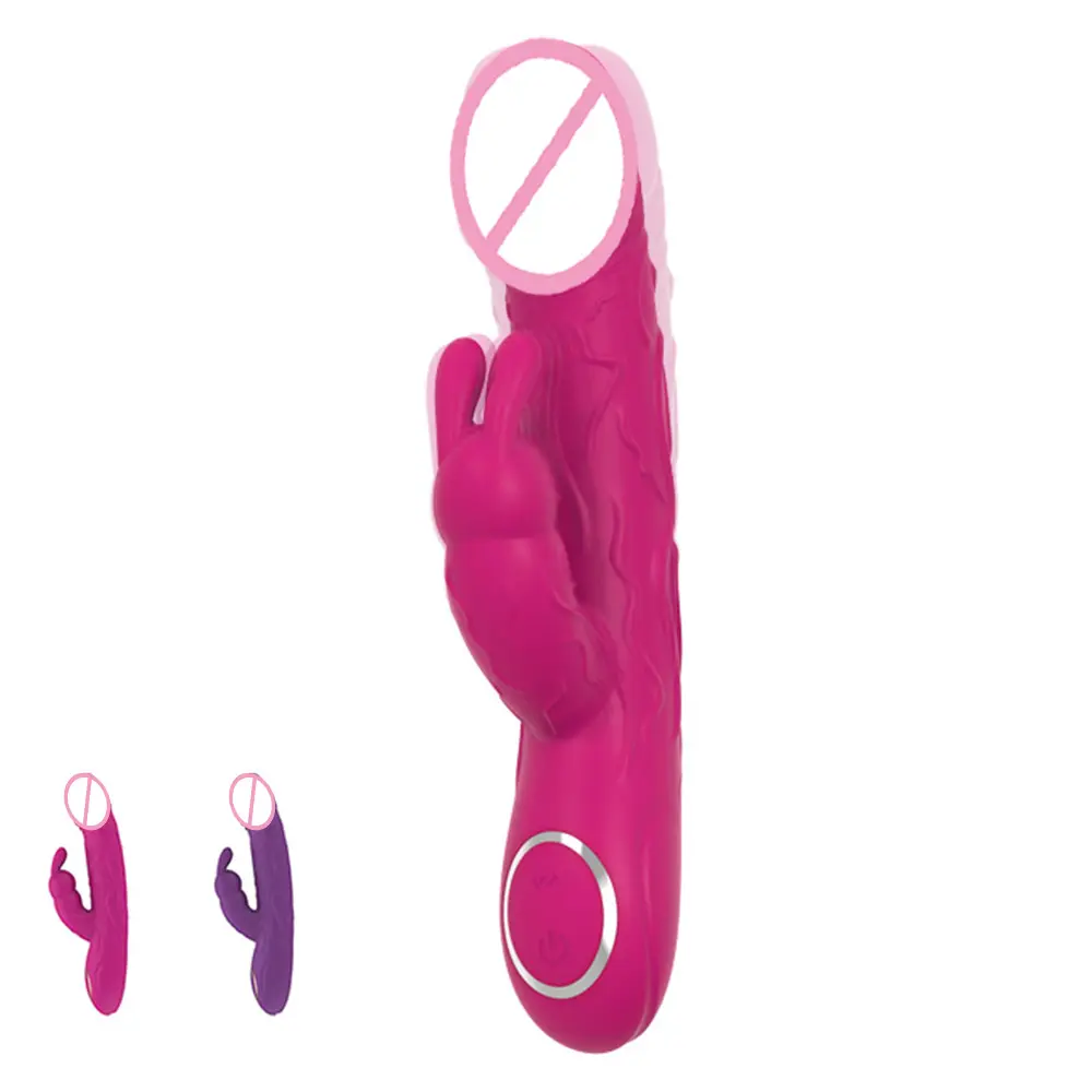 10 Powerful Realistic Vibrator Dildo Sex Toys Clitoris G Spot Vibrating Massager Dual Rabbit Vibrator for Women