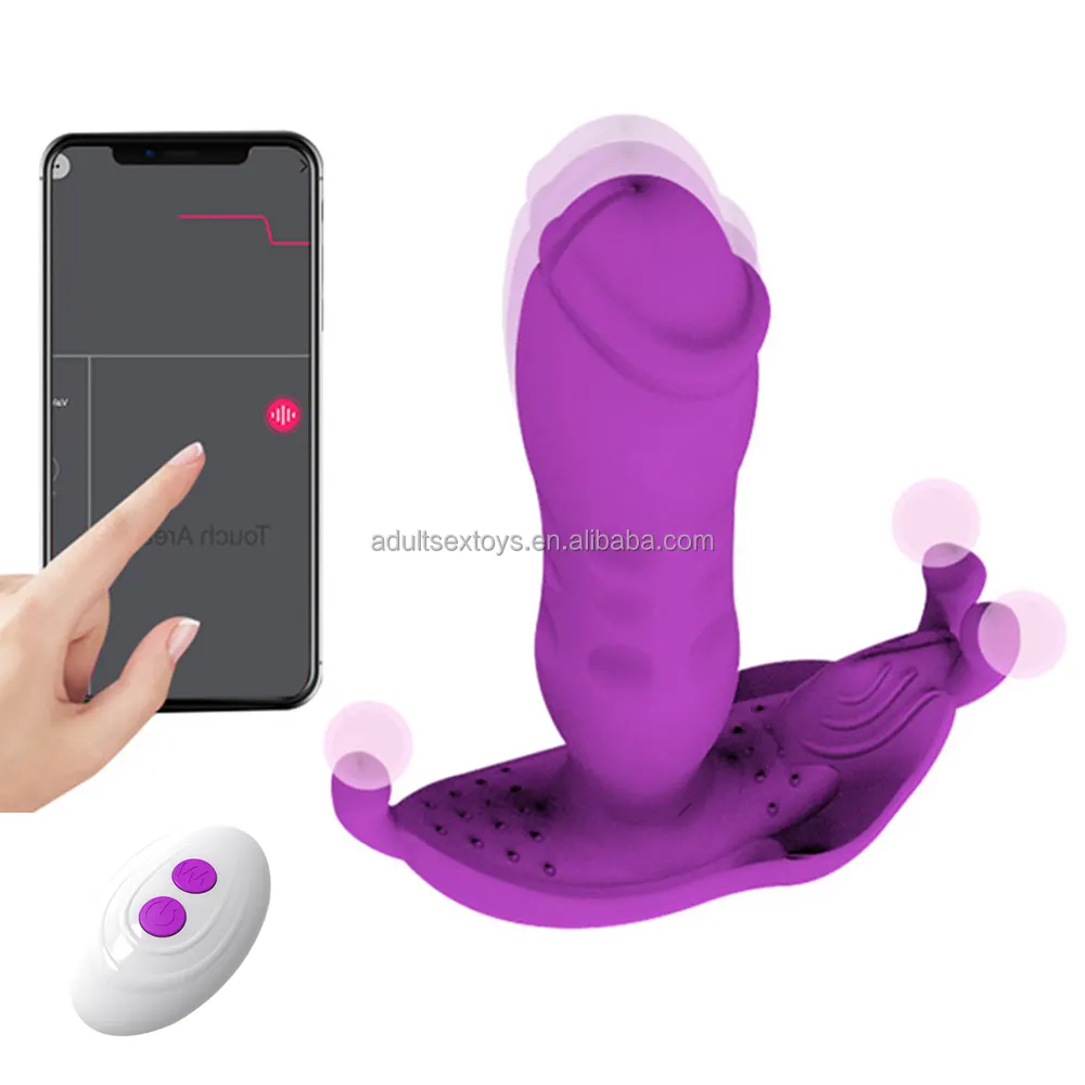 Popular App Women Wearable Vibrators Music Touch Multi Controlled Vibrating Panties Suitable Sex Toys Rabbit Vibrator