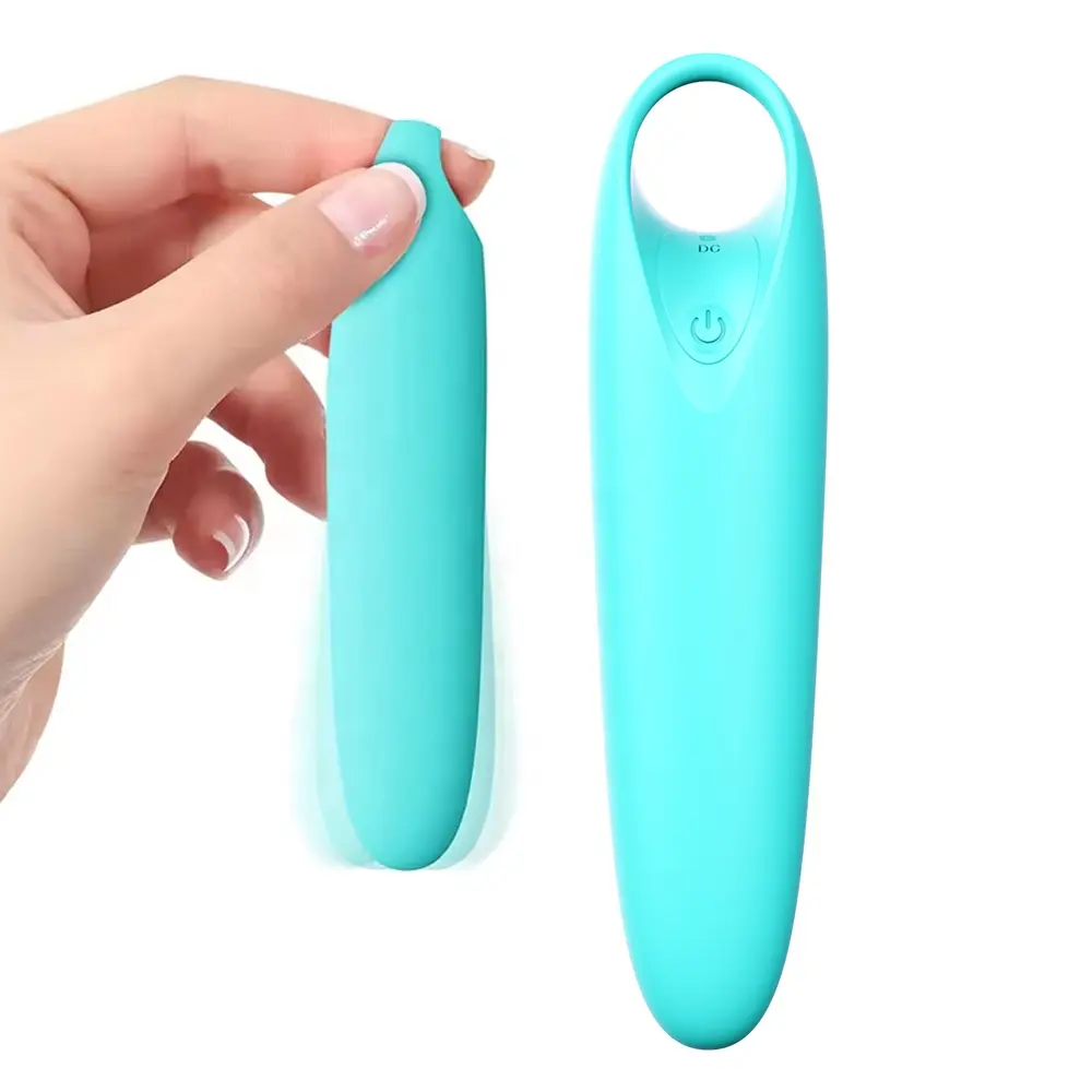 New Women's 12-Speed Bullet Vibrator Sex Toy G Spot Clitoral Stimulation Finger Wearable Vibrator Bullet