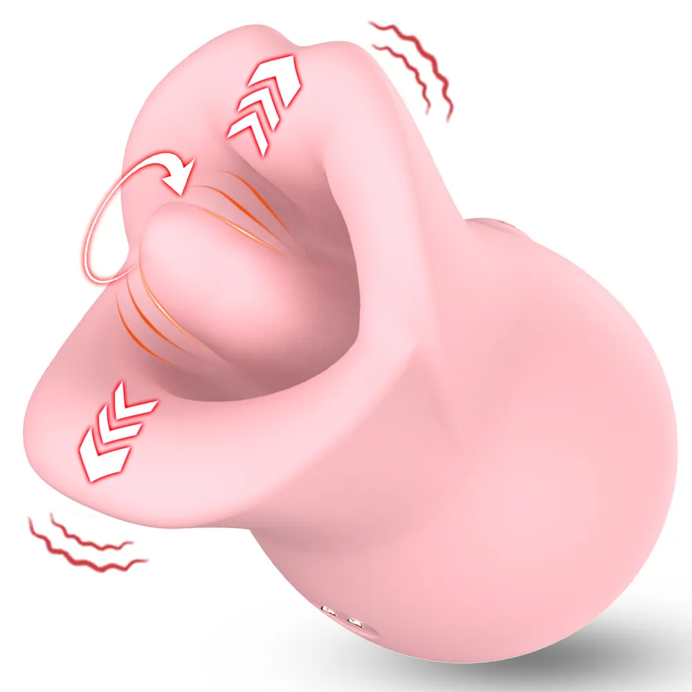 3-in-1 Real Biting Rose Vibrator Toy for Women Mouth Lips Kiss Sucking Licking with Vibrating Feature Sex Rose Toys