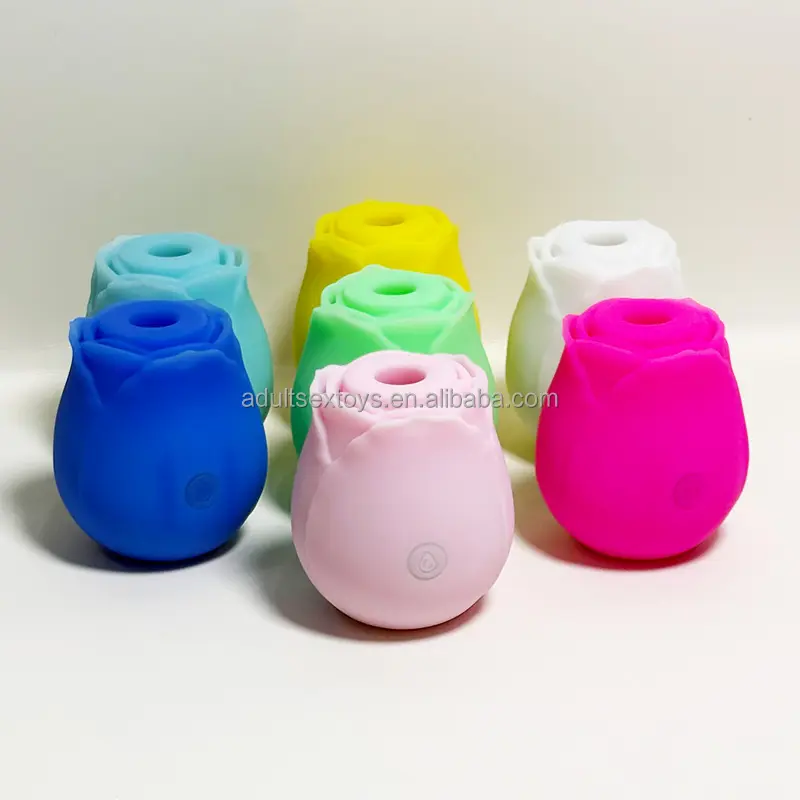 Rose Sex Toy Factory Wholesale Glow in the Dark Luminous Rose Vibrator Women Sex Rose Toys