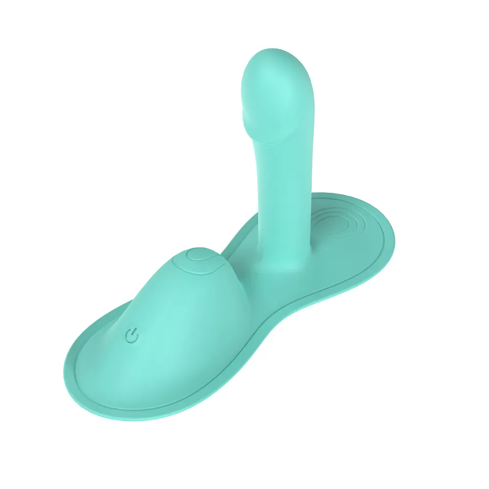 Realistic Dual Vibration Ride-On Dildo Vibrator New Rechargeable Clitoral G-Spot Sex Toys with Grinding Plate for Women