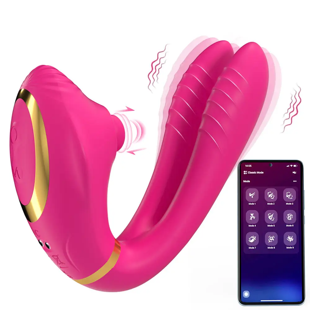 Wearable App Control Vibrating Adult Sex Toy G Spot & Clitoral Stimulator Penis Vibrator for Women Couples Female Sex Toy