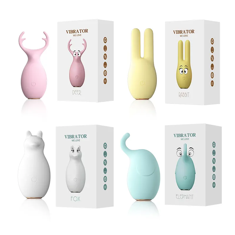 Cute Pets Series Other Massage Products Sex Toy Nipple Clitoral Breast Massager for Women with 10 Vibration Foreplay Flirting