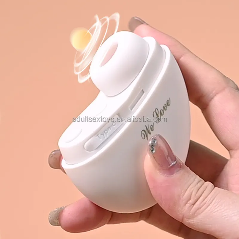 Petite Refined Sex Toys Mini Female Vibrator with Adjustable Strength 10 Suction for Women's Clitoral & Nipple Intimate Areas