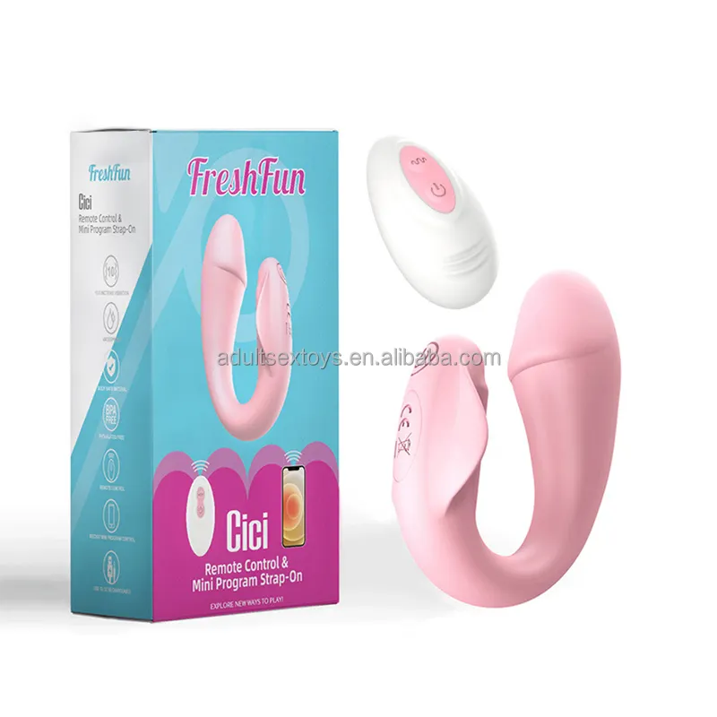 Suitable Size Flexible Realistic Glans Sex Toy Panty Vibrator with 10 Vibration Modes Soft Silicone for Japanese Asian Women