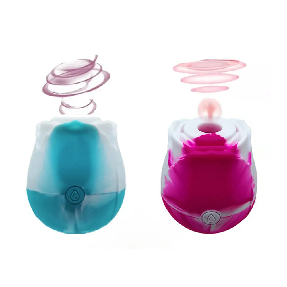 New Valentine's Rose Toys Gift USA Popular Women's Intimates Vibrator Adult Sex Toys Roses Watercolor Style Rose Vibrators