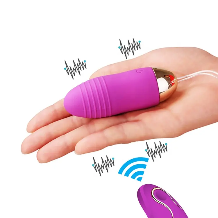Wireless Remote Control Mini G-spot Massager Egg Vibrator for Female